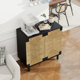 Wood Sideboard with 2 Doors and Adjustable Shelf - Buffets & Sideboards