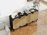 Wood Sideboard with 2 Doors and Adjustable Shelf - Buffets & Sideboards