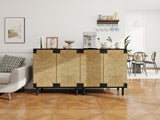 Wood Sideboard with 2 Doors and Adjustable Shelf - Buffets & Sideboards