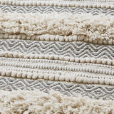 Woven texture stripe bath rug - Tuesday Morning - Bathroom Rugs
