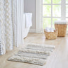 Woven texture stripe bath rug - Tuesday Morning - Bathroom Rugs