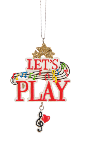 Music Ornament - Let's Play