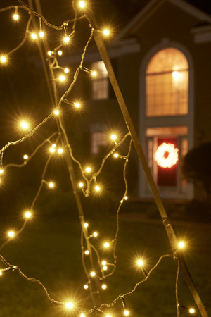 Fairybell 20 Foot Flagpole Tree - 720 LED Warm White