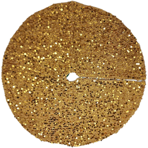 Sequin Mini Treeskirt - 20 Inch - Gold