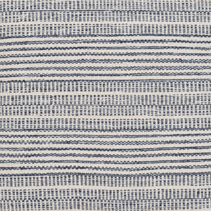 Waterfall Woven Cotton Pouf