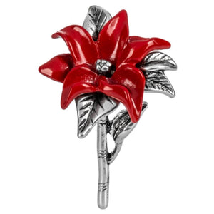 The Legend of the Christmas Poinsettia Charm