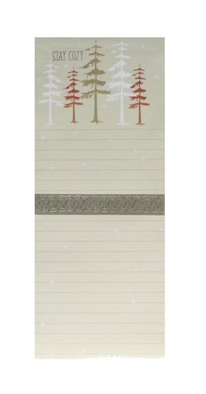 Jumbo Magnetic List Pad - Stay Cozy