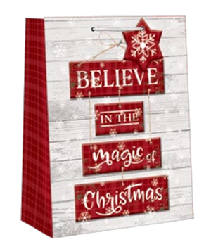 Accented Farmhouse Giftbag -