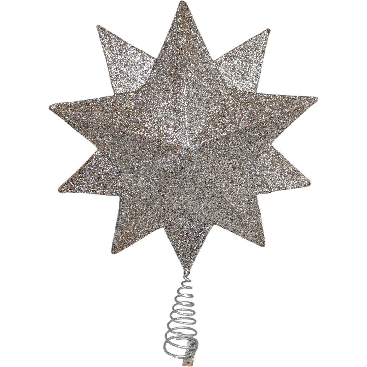 Blue Radiance 10 Point Star Treetopper- 16 Inch
