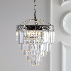 Wyatt 2 - light crystal led chandelier - Tuesday Morning - Chandeliers
