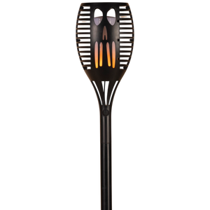 LED Solar Scary Pumpkin Face Torch -
