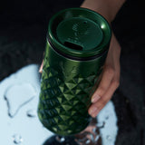 Paragon stainless steel highball tumbler in green viski®