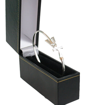 Vermont   Hook Bracelet Silver - 3mm Band - 7 Inch