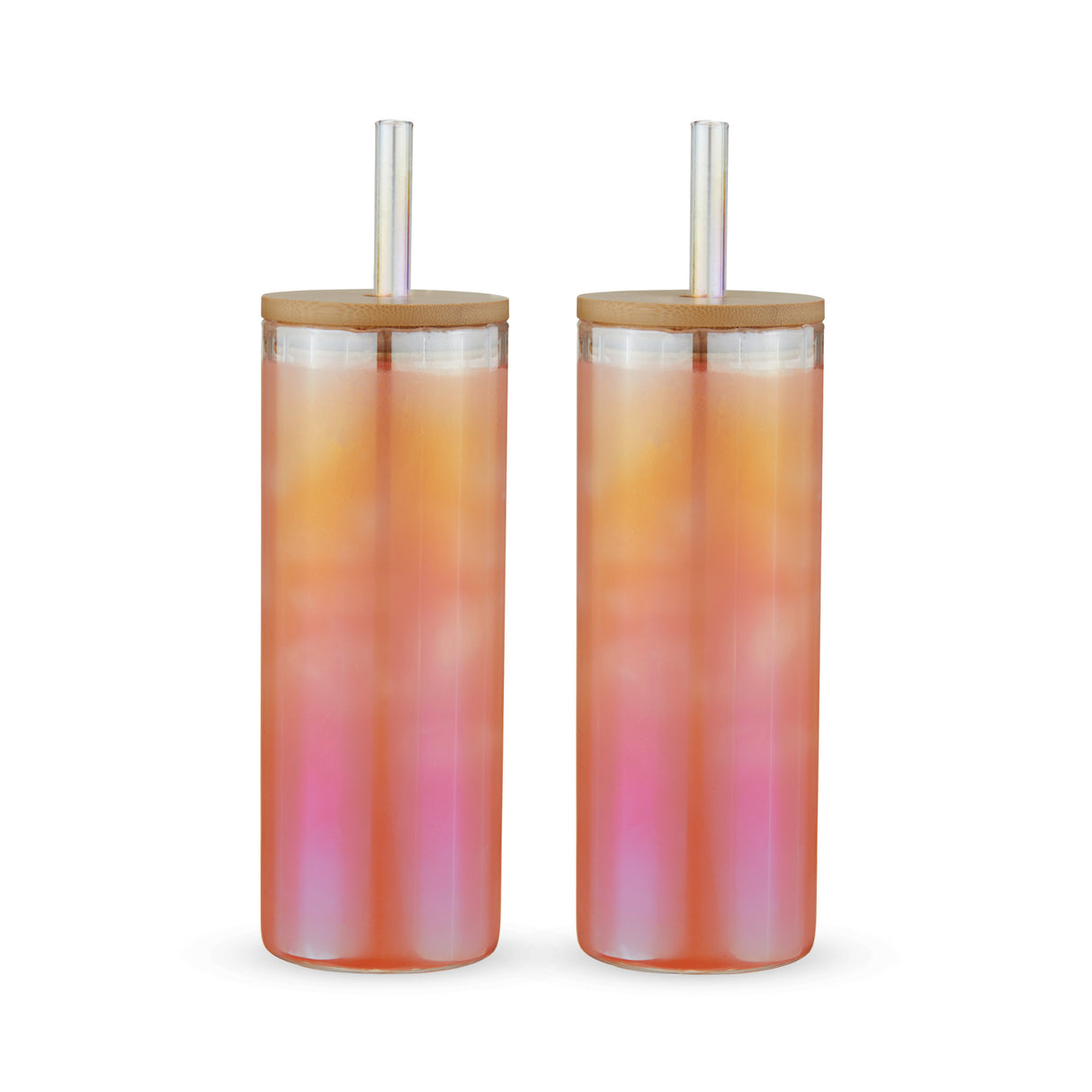 Rainbow luster tumblers set by twine living®