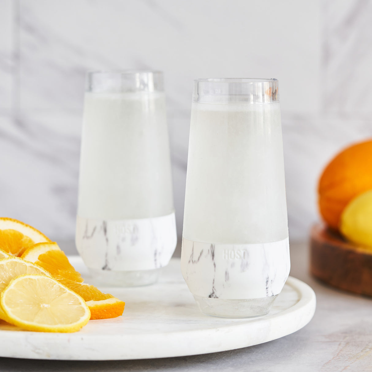 Champagne-freeze™-in-marble-(set-of-2)-by-host®-Champagne-Glasses