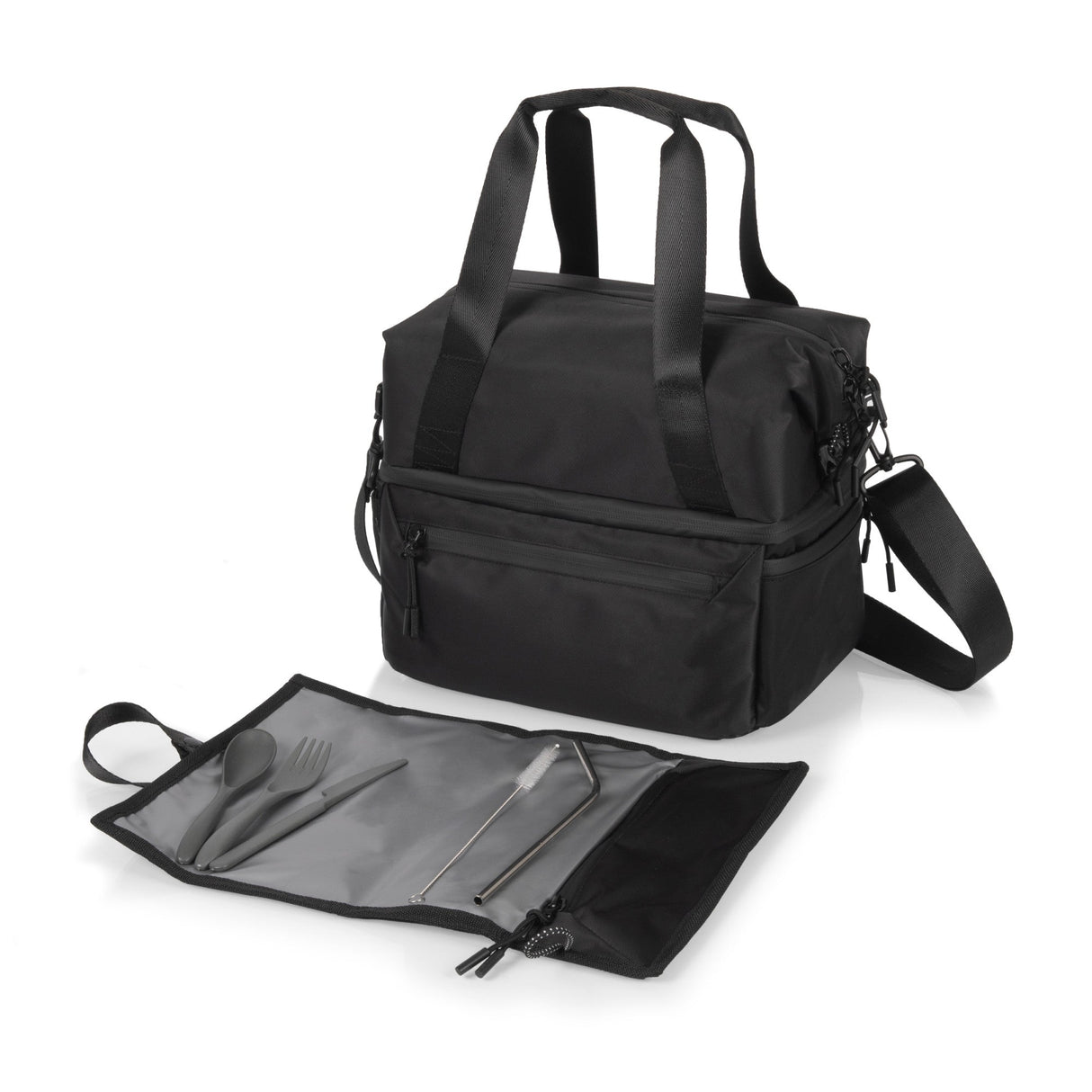 Tarana Recycled Lunch Bag Cooler with Utensils