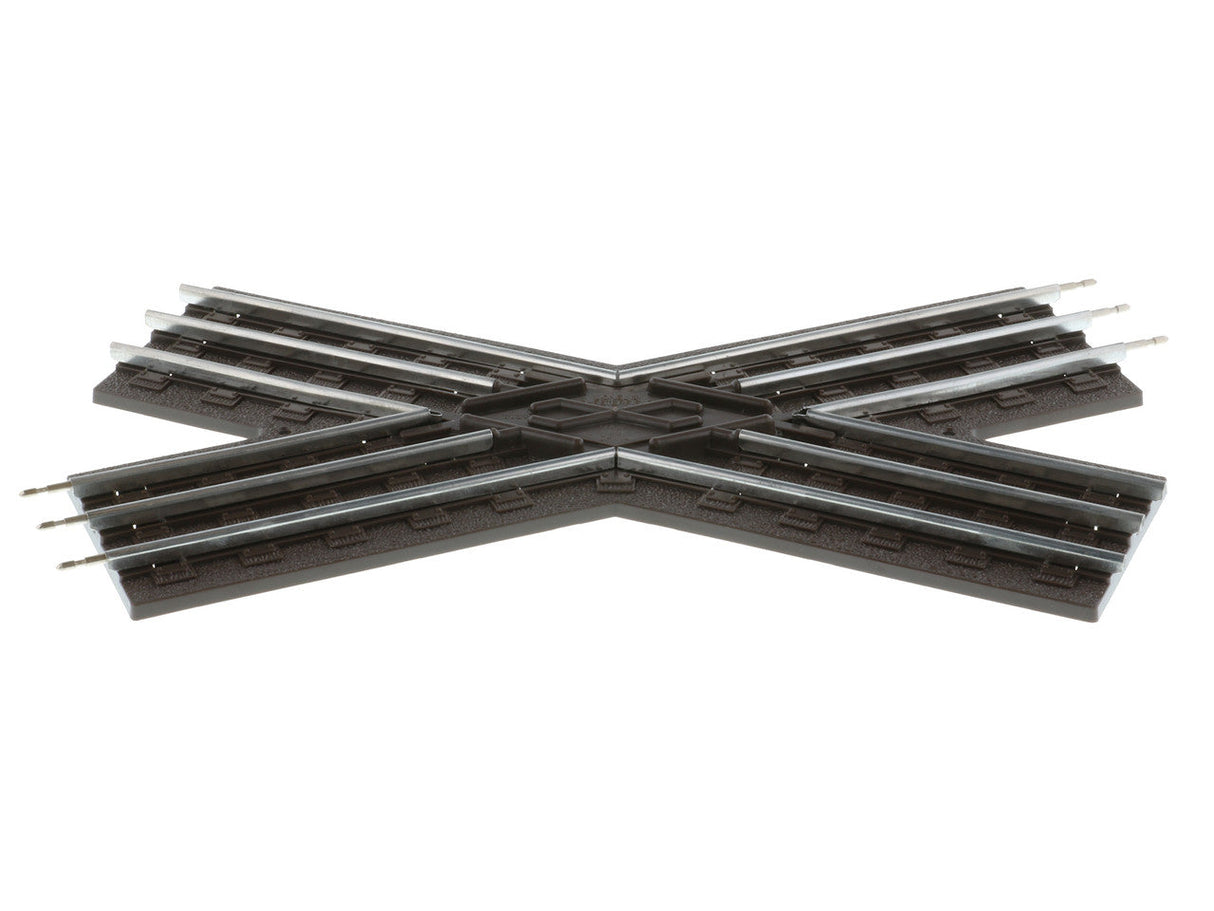 O-Scale O27 Tubular Crossover Track - 45°