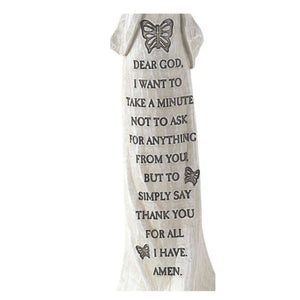 Angel Figurine Dear God