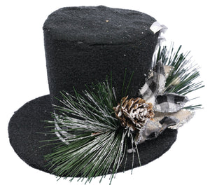 Holiday Hat with Berry Accent -