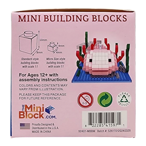 Mini Building Blocks - Axolotl
