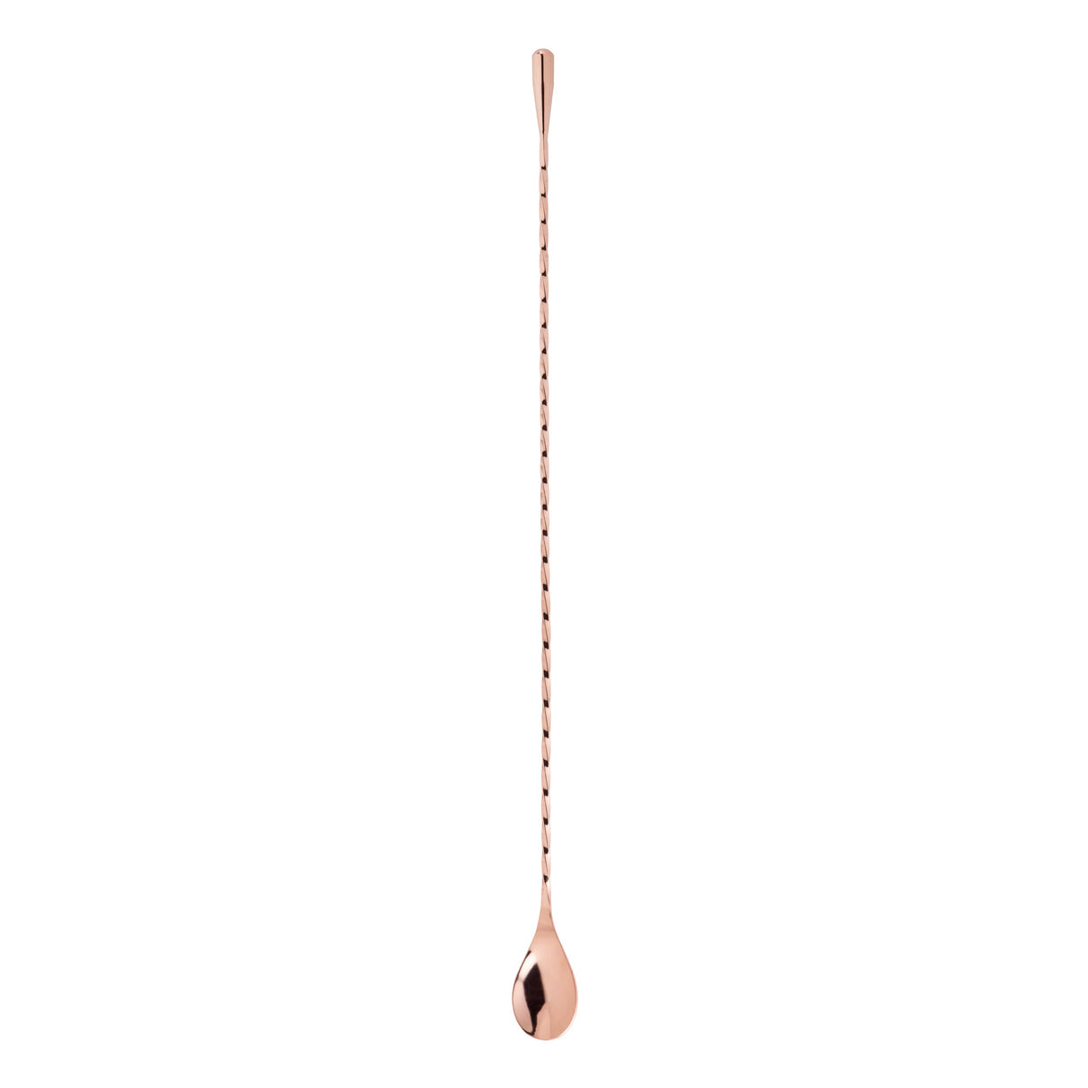 Summit-40cm-weighted-barspoon-in-copper-viski®-Cocktail-&-Barware-Tool-Sets
