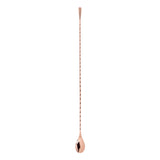Summit-40cm-weighted-barspoon-in-copper-viski®-Cocktail-&-Barware-Tool-Sets