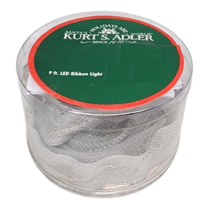 Multi-Color Iridescent LIghted 9 Foot Ribbon