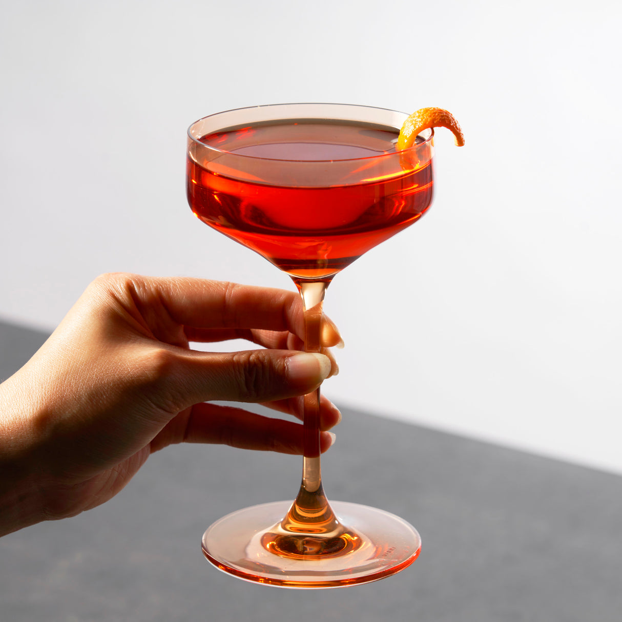 Reserve nouveau crystal coupes in amber viski®
