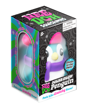 Squishmas Polar Glow Penguin -