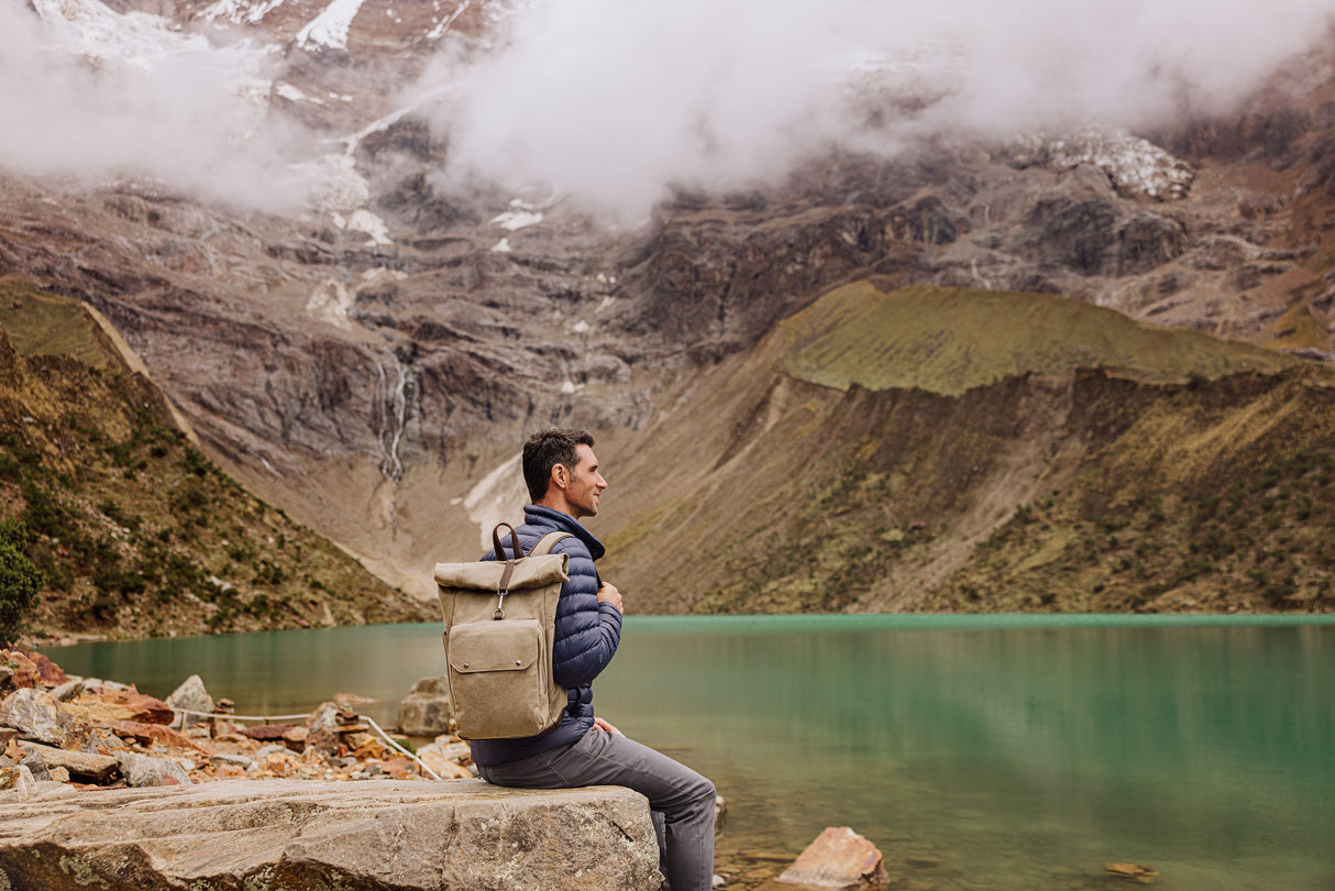 Carmel Roll Top Picnic Backpack Cooler