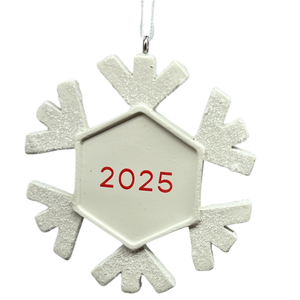 Our First Christmas 2025 Snowflake Hallmark Ornament