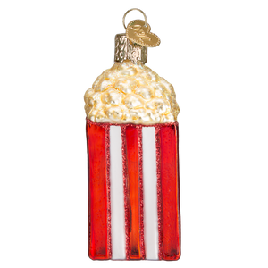 Popcorn Glass Ornament