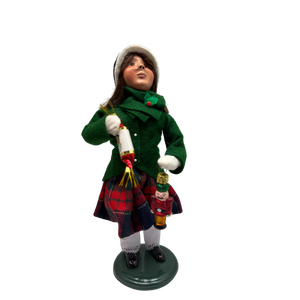Ornament Family Girl Caroler by Byers' Choice