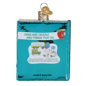 Cars and Trucks and Things That Go Book Ornament