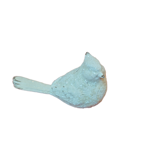 White Cardinal Figurine -