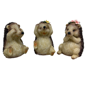 Springtime Hedgehogs - 3 Piece Set