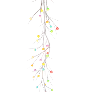 Lighted Holiday Candy Garland -