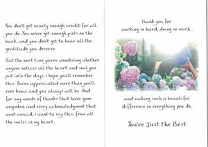 You Work So Hard And Do So Much - Greeting Card