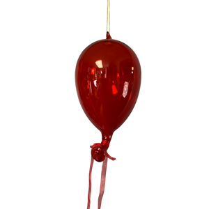 Balloon Ornament - Red