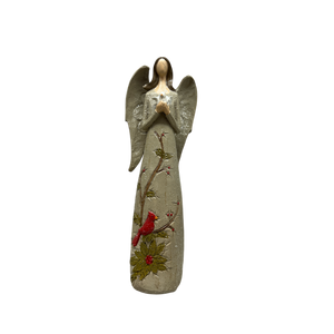 Cardinal And Dove Angel Figurine