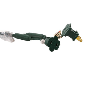 50-Light 5mm Blue LED Green Wire Light Set