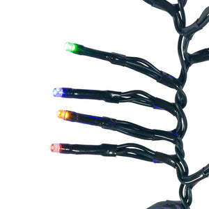 480-Light Fairy Multicolor LED Cluster Garland