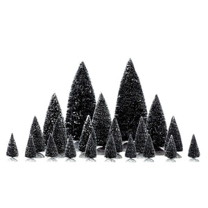 Assorted Pine Trees - 21 Piece Set