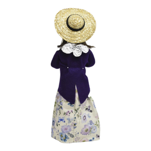 Woman with Flower Basket Caroler