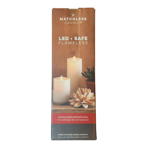 Matchless Candle Moving Flame Taper Candle