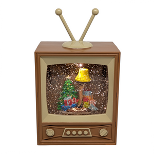 A Christmas Story  LED Musical Television Waterglobe - 8.5 Inch