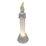 Light-Up LED Glittered 6 Inch Candle -