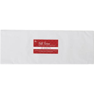 White Gift Tissue - 25 Sheets
