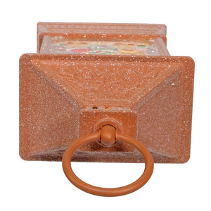 Gingerbread Lantern Spinning Lighted Waterglobe