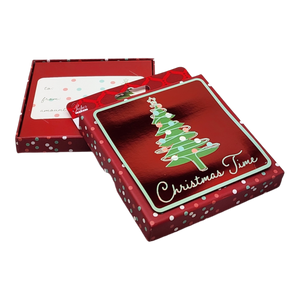 Gift Card Box - Square - Christmas Time Tree